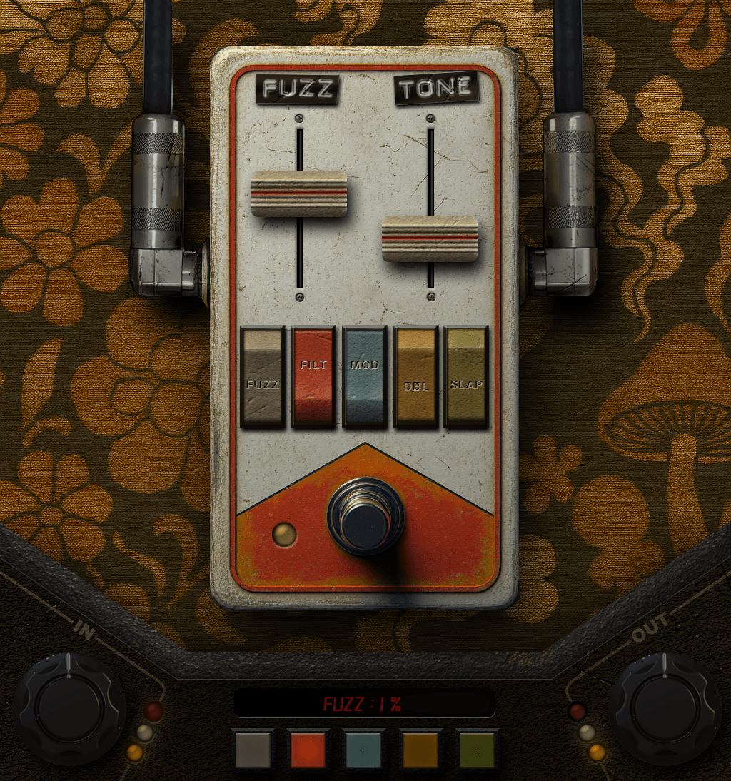 The SuperDope Machine - Multi-effect processor plugin interface